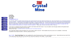 Desktop Screenshot of crystal-mine.com